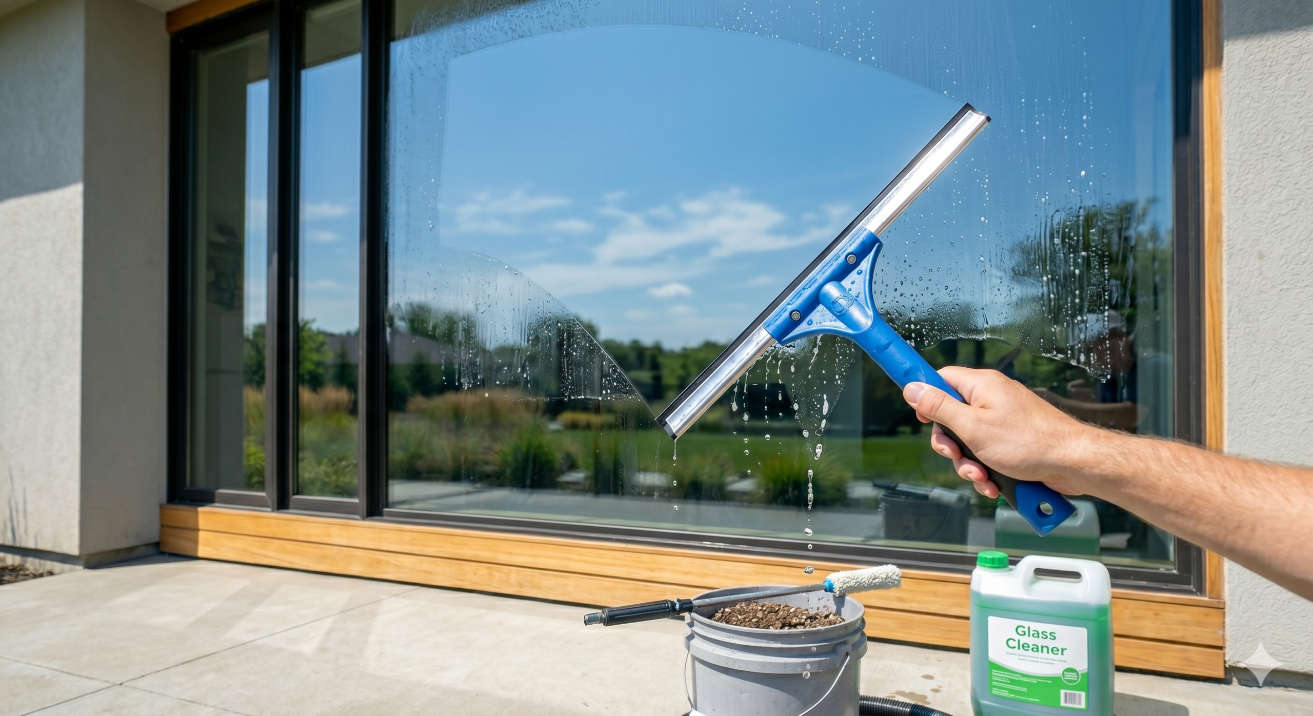 Cleaned window
